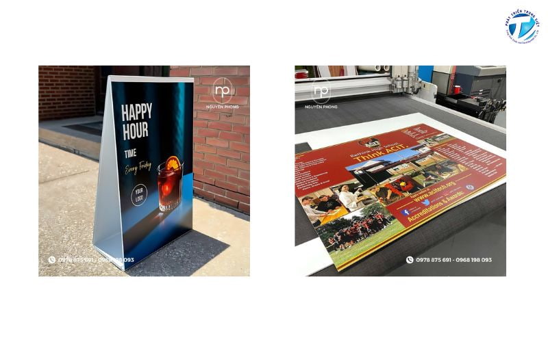 Xưởng in Nguyên Phong hỗ trợ in formex, in pp bồi formex